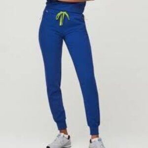 Figs Zamora Jogger Scrub Pant Electric Blue